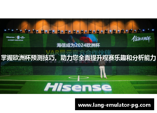 掌握欧洲杯预测技巧，助力您全面提升观赛乐趣和分析能力