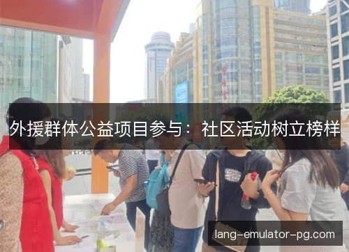 外援群体公益项目参与：社区活动树立榜样